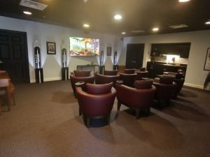 Relax in our movie theatre